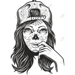Tattooed Urban Woman