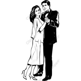 Romantic Dancing Couple