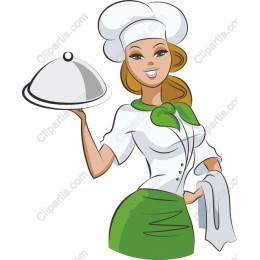 Charming Female Chef
