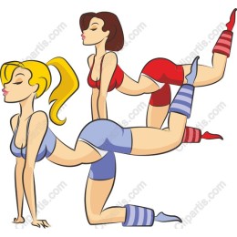 Vibrant Workout of Energetic Women