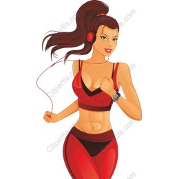 Energizing Athletic Woman