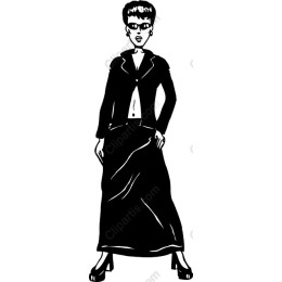 Chic Fashion : Elegant Woman