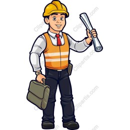 Cheerful Construction Worker