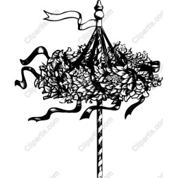 Elegant Floral Wreath with Ribbons