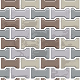 Geometric Ribbon Pattern