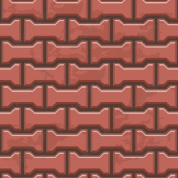Elegant Red Brick Pattern