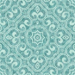 Turquoise Ornate Pattern