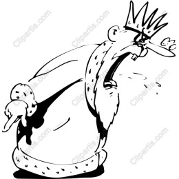 Whimsical Shouting King