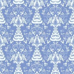 Elegant Floral Damask Seamless Pattern