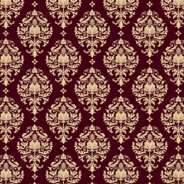 Luxury Vintage Floral Damask Pattern