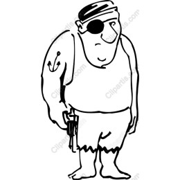 Cartoon Pirate