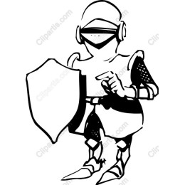 Knight with Shield