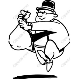 Whimsical Character with Sack