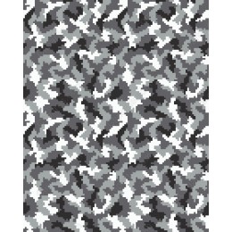 Stylish Grey-Scale Camouflage Pattern