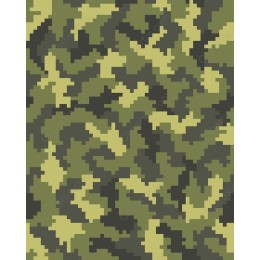Camouflage Pixel Pattern