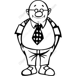 Cheerful Elderly Man
