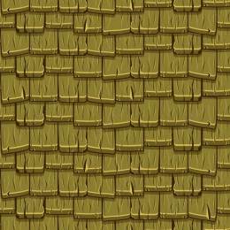 Olive Green Layered Tile