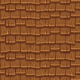 Rustic Wooden Shingles
