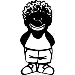Cheerful Cartoon Character
