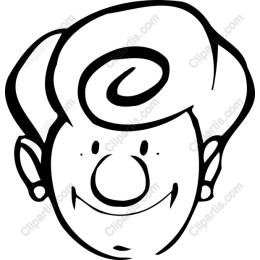 Cheerful Cartoon Character