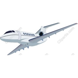 Sleek Modern Private Jet