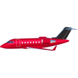 Red Luxury Jet