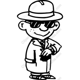 Charming Detective Character
