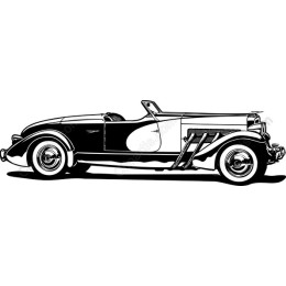 Classic Vintage Convertible Car