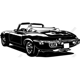 Classic Convertible Sports Car