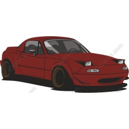 Classic Red Sports Car