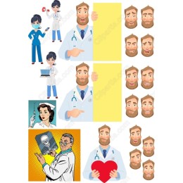 Medical Professionals Set