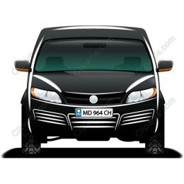 Sleek Black SUV
