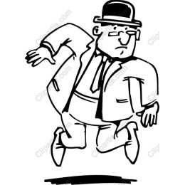 Jumping Gentleman