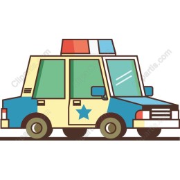 Playful Police Car