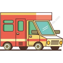 Colorful Food Truck