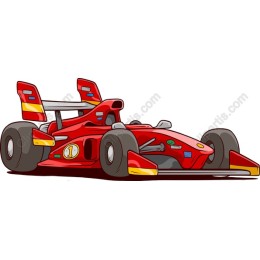 Red Race Car