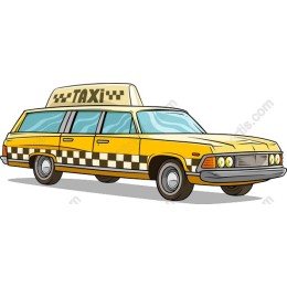 Classic Yellow Taxi