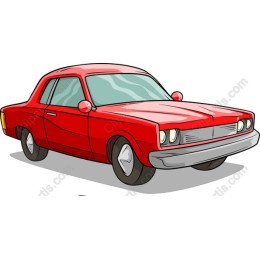 Red Classic Car