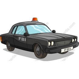 FBI Patrol Car