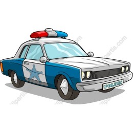 Classic Police Car