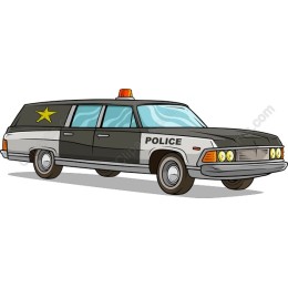 Classic Police Car
