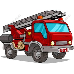Cartoon Fire Truck