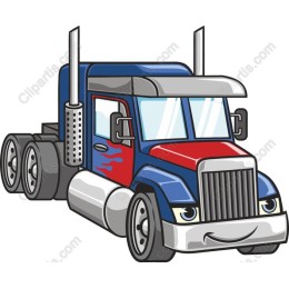 Playful Cartoon Truck