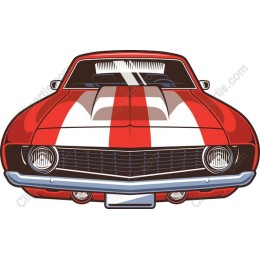 Classic Red Sports Car