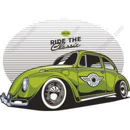Classic Green Car - 450 HP