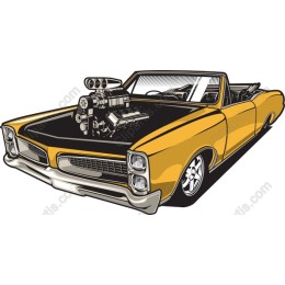 Classic Vintage Muscle Car