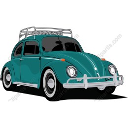 Vintage Teardrop Car