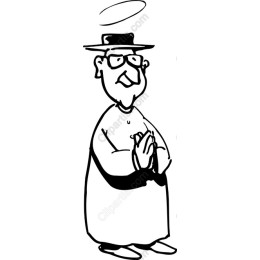 Praying Monk
