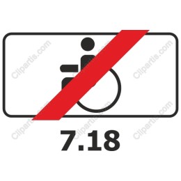 No Parking for Disabled
