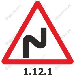 Winding Curve Traffic Sign